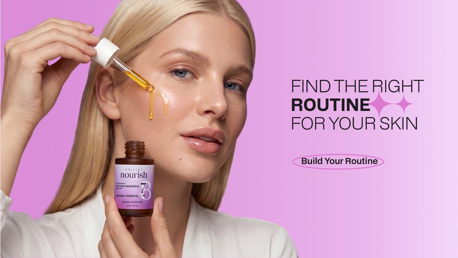 Nourish skincare products and ingredients
